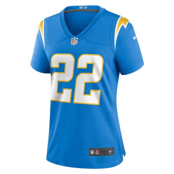 Elijah Molden Los Angeles Chargers Nike Women's Game Jersey - Powder Blue - Image 2