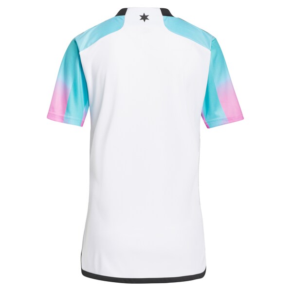 Minnesota United FC adidas 2024 The Northern Lights Kit Replica Jersey - White - Image 3