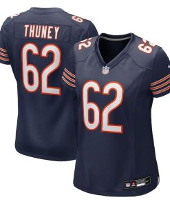 Joe Thuney Chicago Bears Nike Women's Team Game Jersey -  Navy