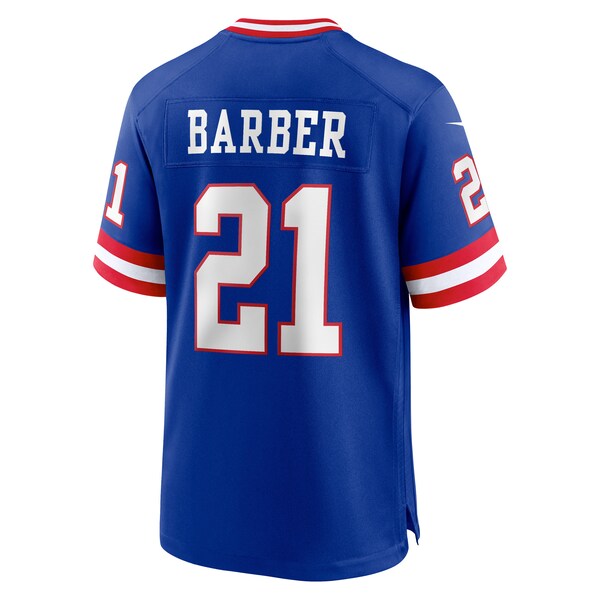 Tiki Barber New York Giants Nike Classic Retired Player Game Jersey - Royal - Image 3