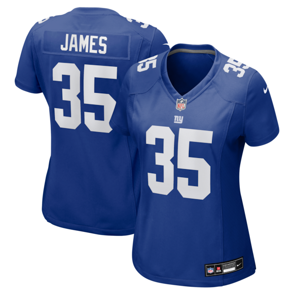 LaMareon James New York Giants Nike Women's Team Game Jersey - Royal