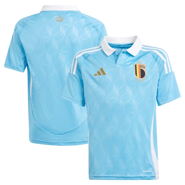 Belgium National Team adidas Youth 2024 Away Replica Jersey - Blue - Image 2