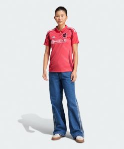 Alternative view of St. Louis City SC adidas Women's 2025 Forever CITY Red Replica Jersey - Red