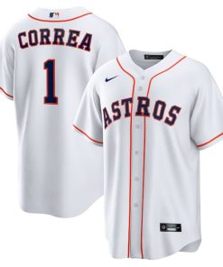 Carlos Correa Houston Astros Nike Home Replica Jersey - White