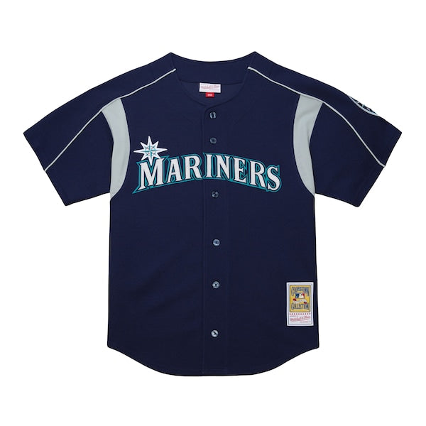 Felix Hernandez Seattle Mariners Cooperstown Collection Batting Practice Jersey?ยจC Navy - Image 2