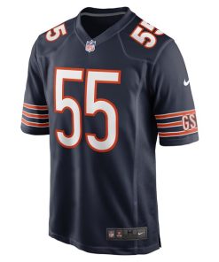 Alternative view of Jacob Martin Chicago Bears Nike  Game Jersey -  Navy