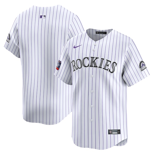 Colorado Rockies Nike 2024 MLB World Tour Mexico City Series Home Limited Jersey?ยจC White