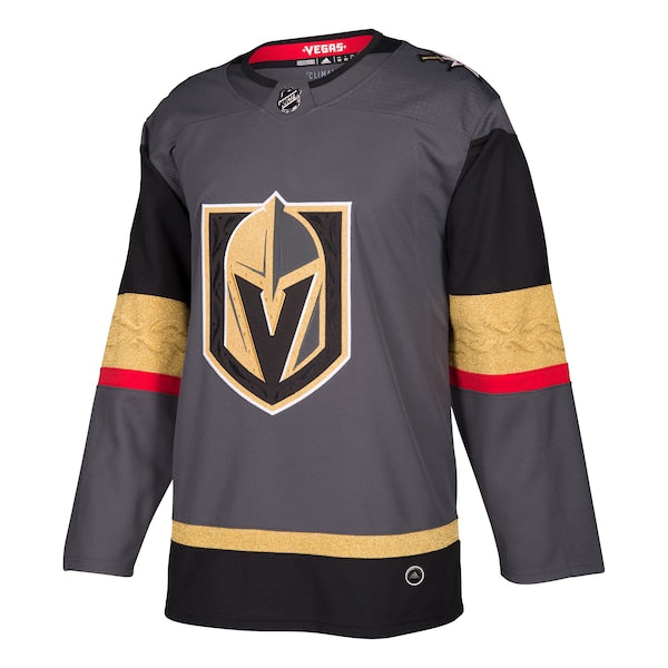 Vegas Golden Knights adidas Alternate Authentic Blank Jersey - Gray - Image 2