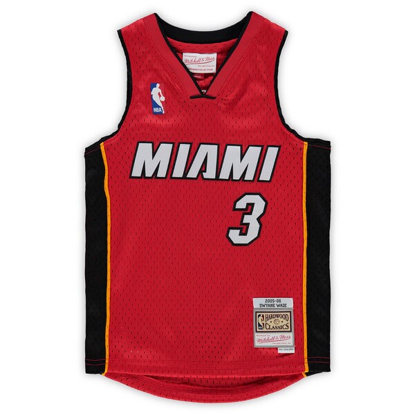Dwyane Wade Miami Heat Preschool 2005-06 Hardwood Classics Player Jersey - Red - Image 2