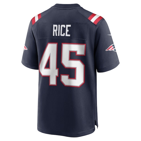 Monty Rice New England Patriots Nike Game Jersey - Navy - Image 3