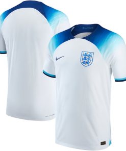 England National Team Nike 2022/23 Home Breathe Stadium Replica Blank Jersey - White