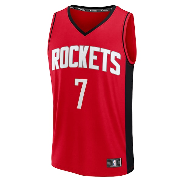 Kevin Durant Houston Rockets Youth Fast Break Replica Player Jersey - Icon Edition - Red - Image 2