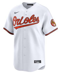 Alternative view of Baltimore Orioles Nike Home Limited Jersey - White