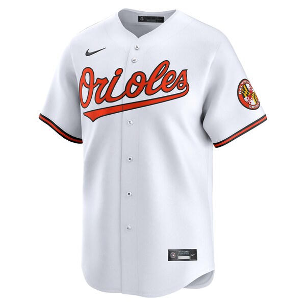 Baltimore Orioles Nike Home Limited Jersey - White - Image 2