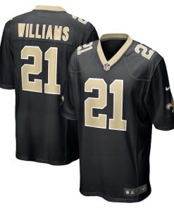 Jamaal Williams New Orleans Saints Nike Game Player Jersey - Black