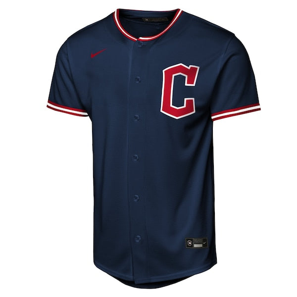 Jos¨¦ Ram¨ªrez Cleveland Guardians Nike Youth Alternate Replica Player Jersey - Navy - Image 2