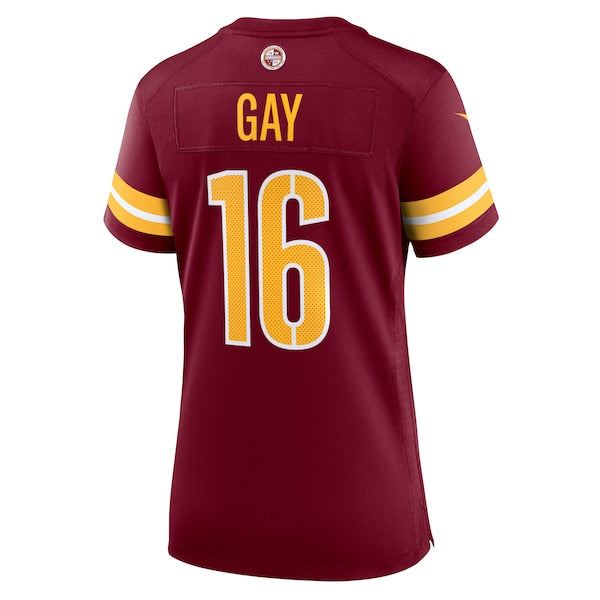 Matt Gay Washington Commanders Nike Women's Team Game Jersey - Burgundy - Image 3