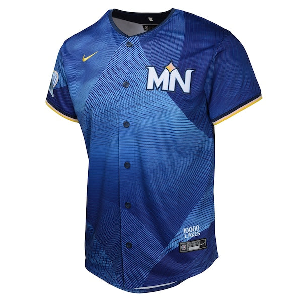Byron Buxton Minnesota Twins Nike Youth 2024 City Connect Limited Jersey - Royal - Image 2