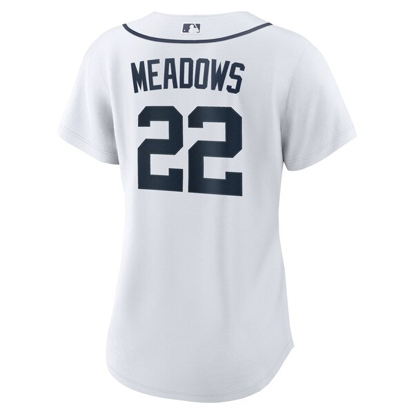 Parker Meadows Detroit Tigers Nike Women's Home Replica Jersey - White - Image 3
