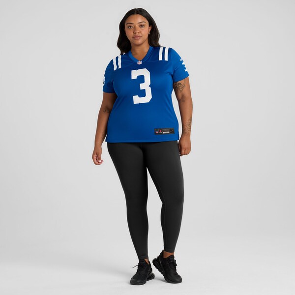 Spencer Shrader Indianapolis Colts Nike Women's Team Game Jersey - Royal - Image 6