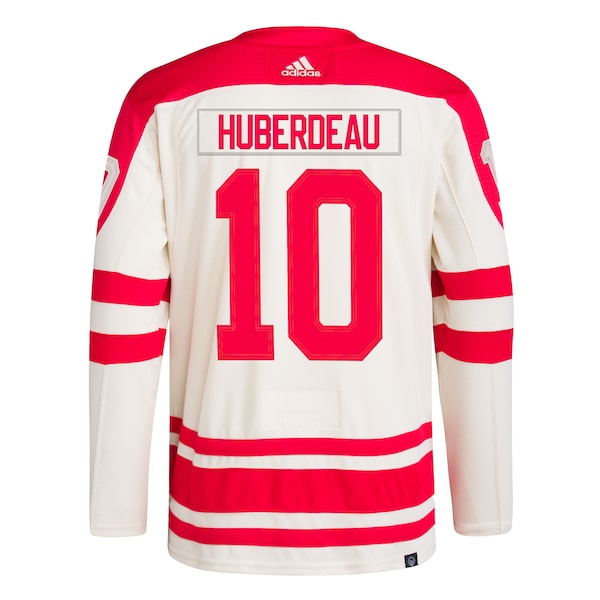 Jonathan Huberdeau Calgary Flames adidas 2023 NHL Heritage Classic Primegreen Authentic Player Jersey?ยจC Cream - Image 3