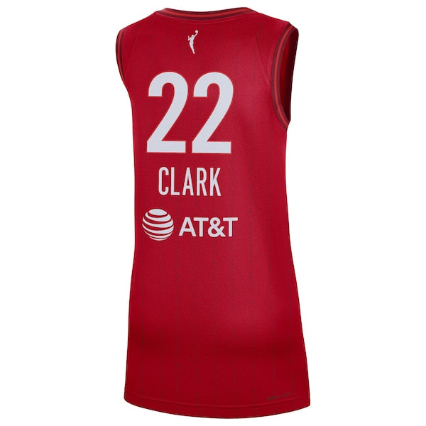 Caitlin Clark Indiana Fever Nike Women's 2024 WNBA Draft Rebel Edition Victory Player Jersey - Navy/Red - Image 5