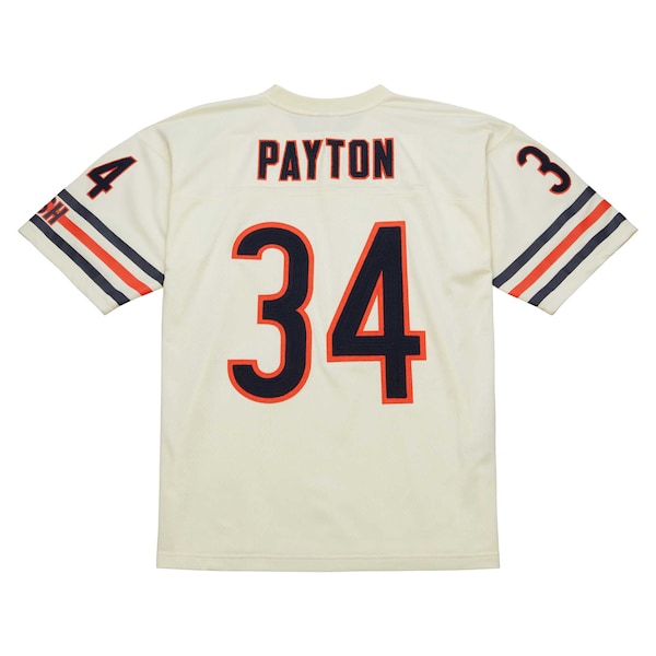 Walter Payton Chicago Bears Chainstitch Legacy Jersey - Cream - Image 4