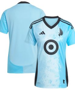 Minnesota United FC adidas Women's 2025 CONVERGENCE Replica Jersey - Blue