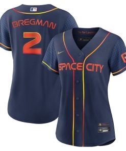 Alex Bregman Houston Astros Nike Women's 2022 City Connect Replica Player Jersey - Navy