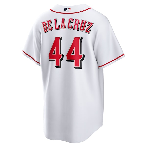 Elly De La Cruz Cincinnati Reds Nike Home Replica Jersey - White - Image 3