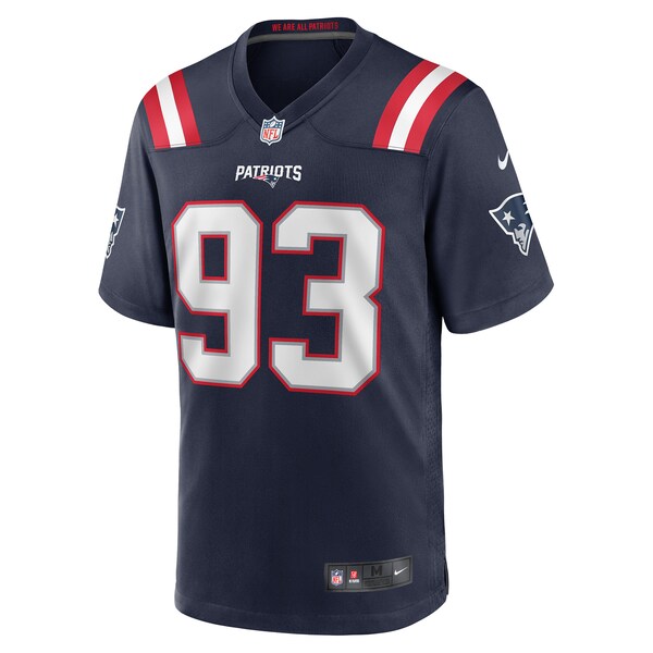 Richard Seymour New England Patriots Nike Retired Player Game Jersey - Navy - Image 2
