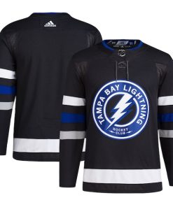 Tampa Bay Lightning adidas Alternate Primegreen Authentic Jersey - Black