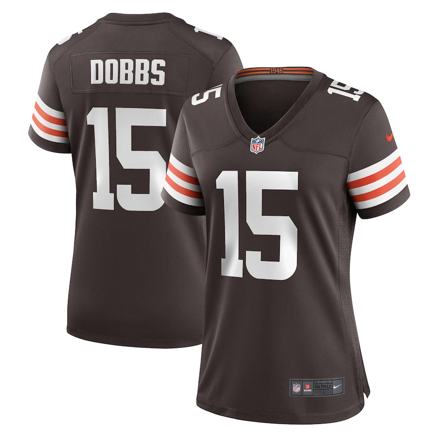 Joshua Dobbs Cleveland Browns Nike Women's Game Player Jersey - Brown