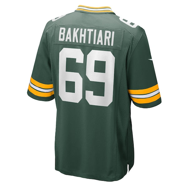 David Bakhtiari Green Bay Packers Nike Game Team Jersey - Green - Image 3