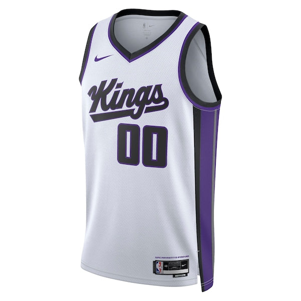 Sacramento Kings Nike Unisex Swingman Custom Jersey - Association Edition - White - Image 2