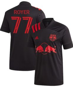Daniel Royer New York Red Bulls adidas 2020 Dark Mode Replica Jersey - Black