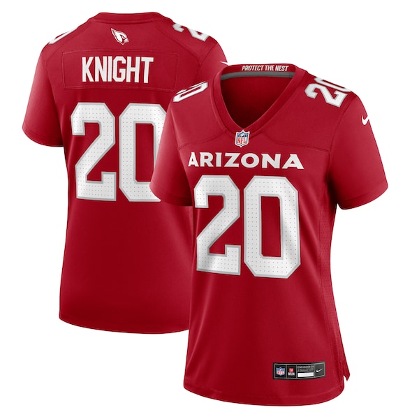 Zonovan Knight Arizona Cardinals Nike Women's Team Game Jersey - Cardinal