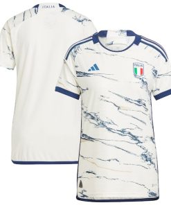 Italy National Team adidas 2023 Away Authentic Jersey - White