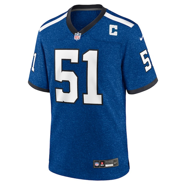 Kwity Paye Indianapolis Colts Nike Indiana Nights Alternate Game Jersey - Royal/Royal - Image 3