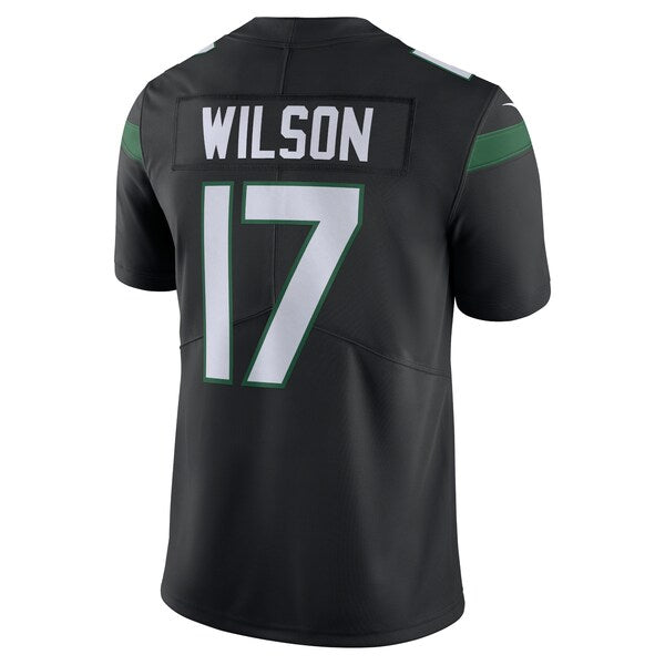 Garrett Wilson New York Jets Nike Alternate Vapor Untouchable Limited Jersey - Stealth Black - Image 2