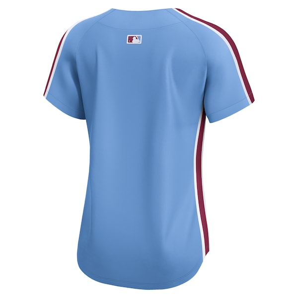 Philadelphia Phillies Nike Women's Alternate Limited Jersey - Light Blue/White - Image 4