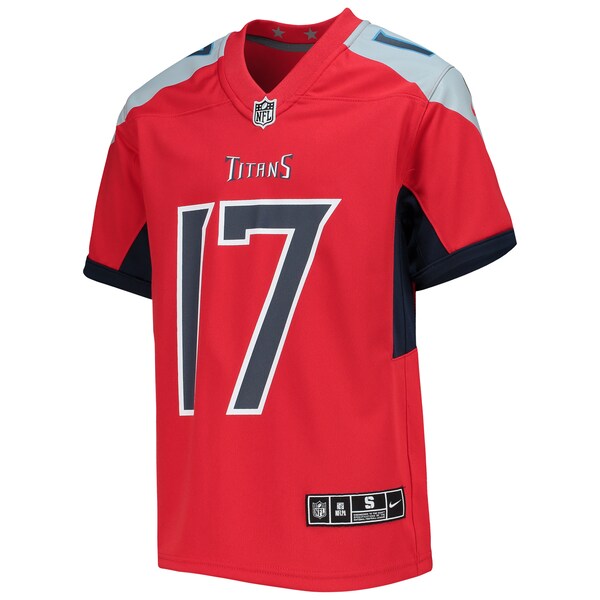 Ryan Tannehill Tennessee Titans Nike Youth Inverted Team Game Jersey - Red - Image 2
