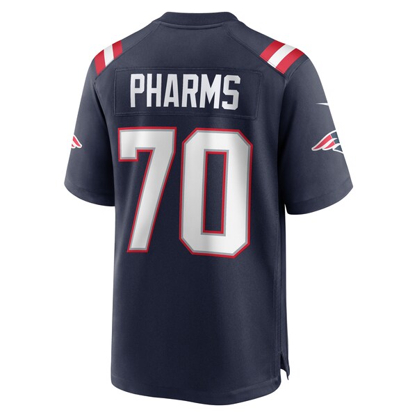 Jeremiah Pharms Jr. New England Patriots Nike Team Game Jersey - Navy - Image 3
