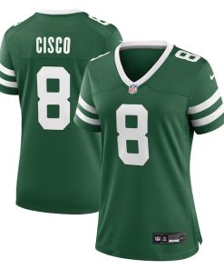Andre Cisco New York Jets Nike Women's Team Game Jersey - Legacy Green