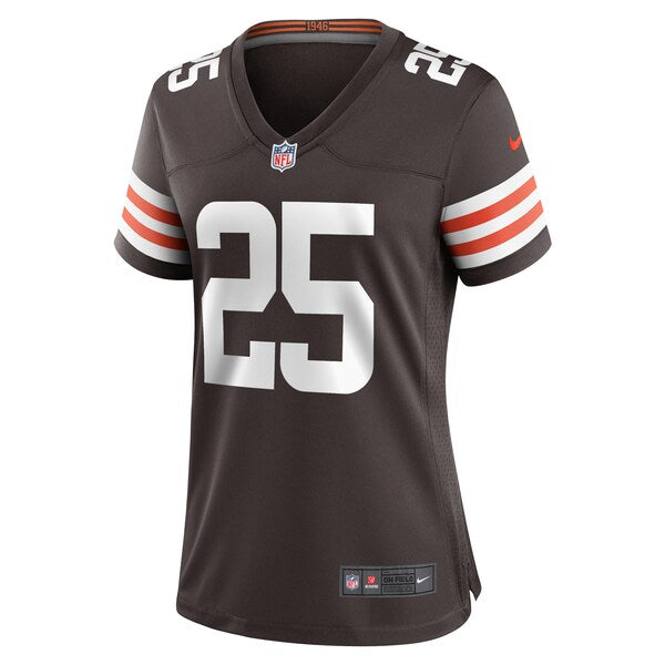 Kahlef Hailassie Cleveland Browns Nike Women's Team Game Jersey - Brown - Image 2