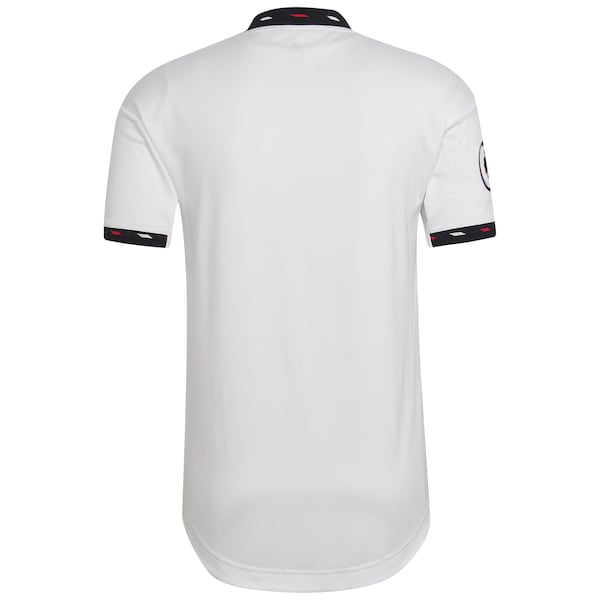 Manchester United adidas 2022/23 Away Blank Authentic Jersey - White - Image 3