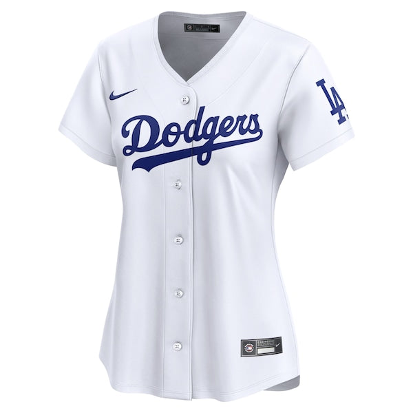 Los Angeles Dodgers Nike Women's 2024 Jackie Robinson Day Home Limited Jersey?ยจC White - Image 2