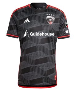 Alternative view of D.C. United adidas 2024 The Icon Kit Authentic Jersey?¨C Black