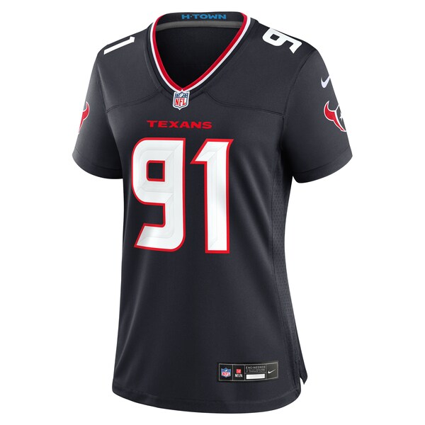 Folorunso Fatukasi Houston Texans Nike Women's Team Game Jersey - Navy - Image 2