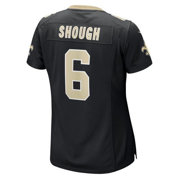 Tyler Shough New Orleans Saints Nike Women's Game Jersey - Black - Image 3